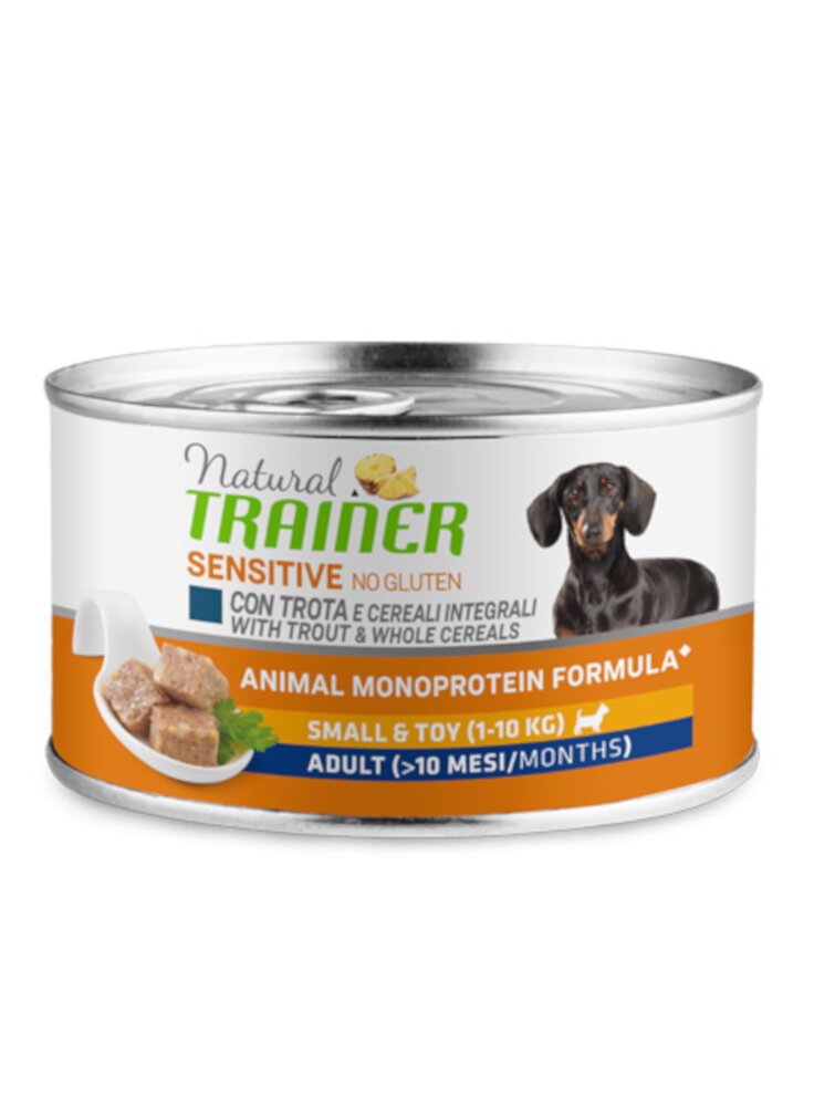 TRAINER Natural DOG S&T 150g Trota e Cereali SENSITIVE No Gluten