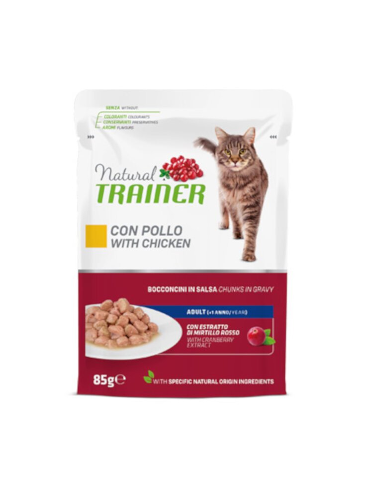 TRAINER Natural CAT Pollo busta 85g