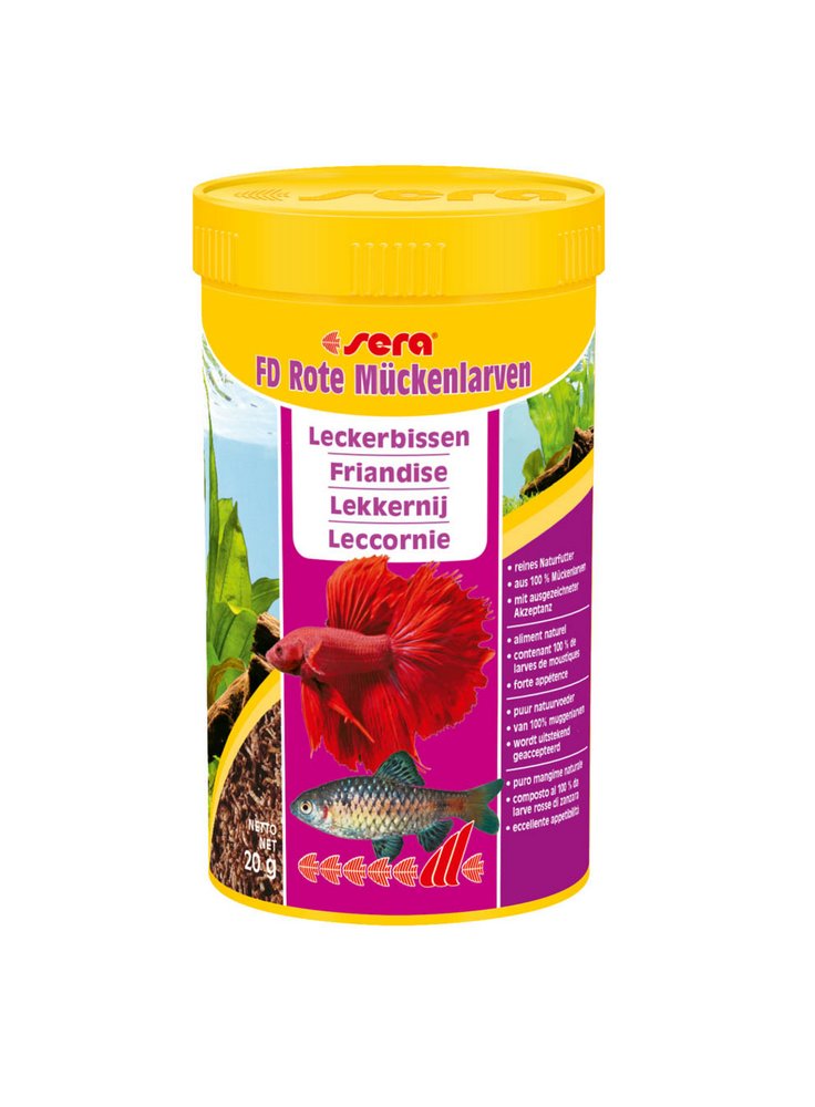 Sera Larve Rosse di Zanzara - Fd Rote Mückenlarven 9g - 100 ml