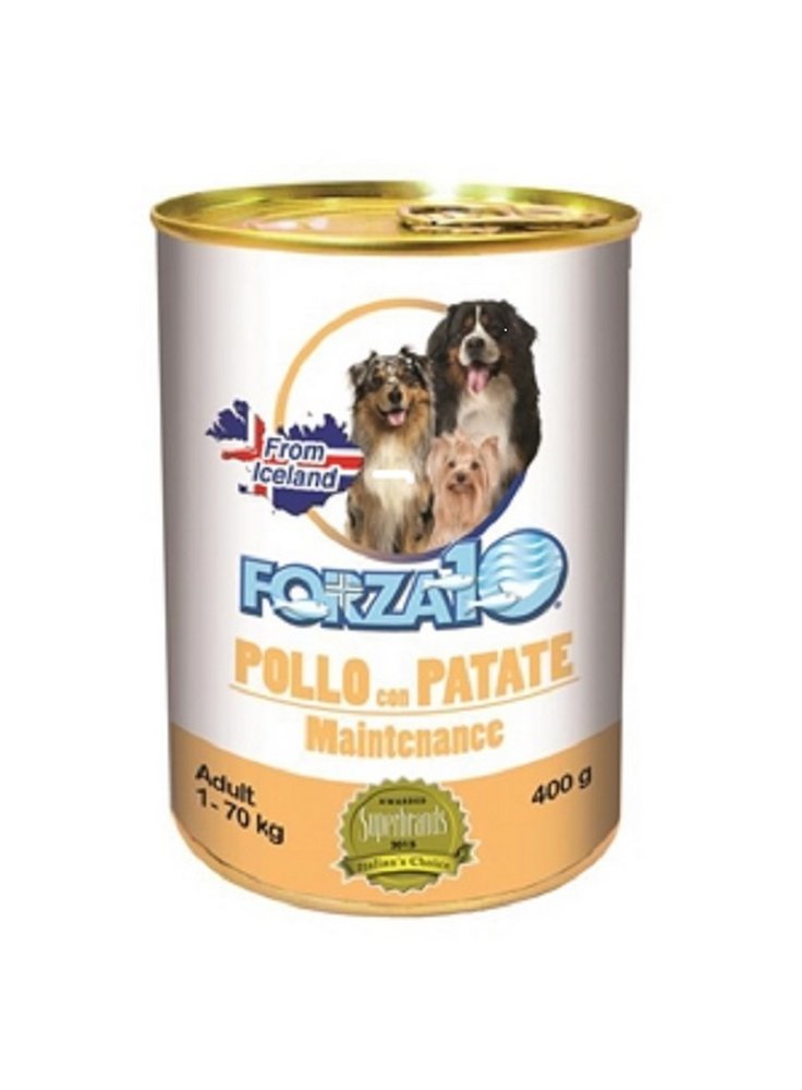 FORZA 10 MAINTENANCE Pollo e Patate 400g - cane - in esaurim.