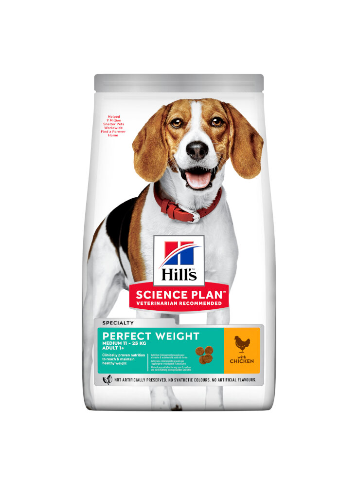 SP Canine Adult Perfect Weight Medium Chicken 2kg cs (604296)