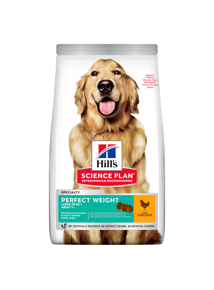 SP Canine ADULT Perfect Weight Large Breed 12kg bg (604316)