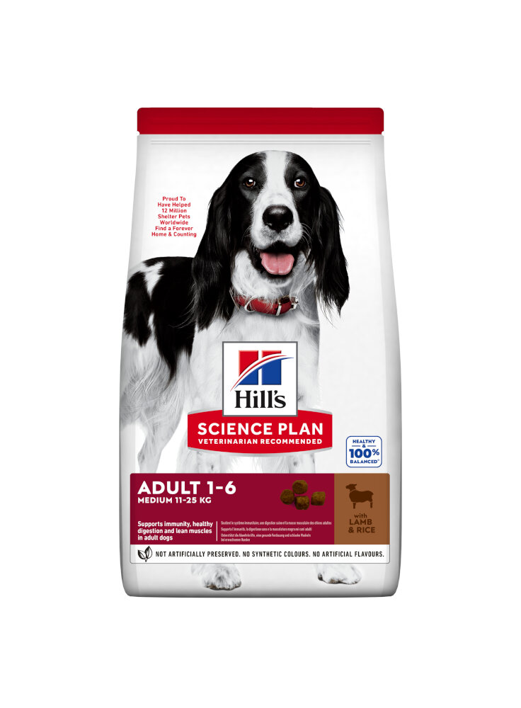 SP Canine Adult Medium Lamb & Rice 18kg ValPk (604332)