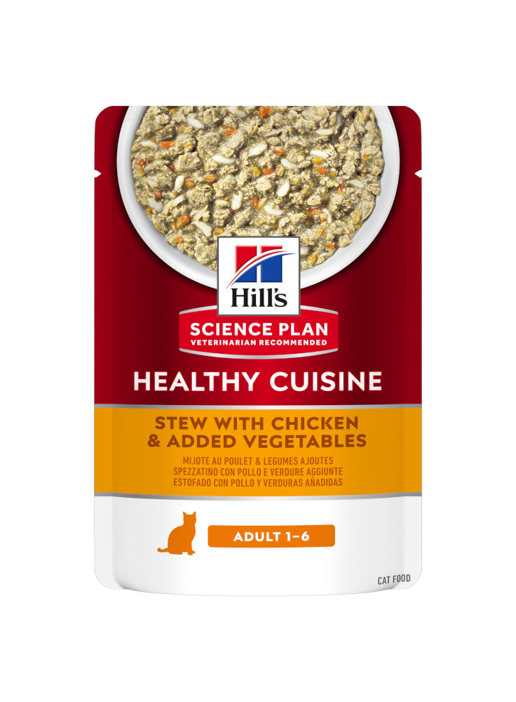 SP Feline Adult Healty Cusine Chicken&Veg Stew 80g (604584)