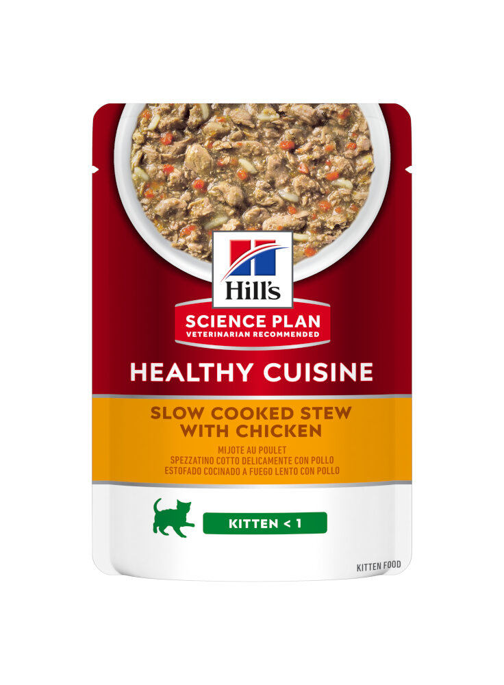 SP Feline Kitten Healty Cusine Chicken&Veg Stew 80g (604585)