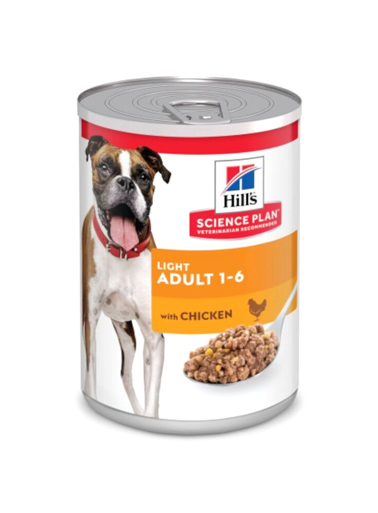 SP Canine ADULT LIGHT Chicken Lattina 370g (8048U - 604224)