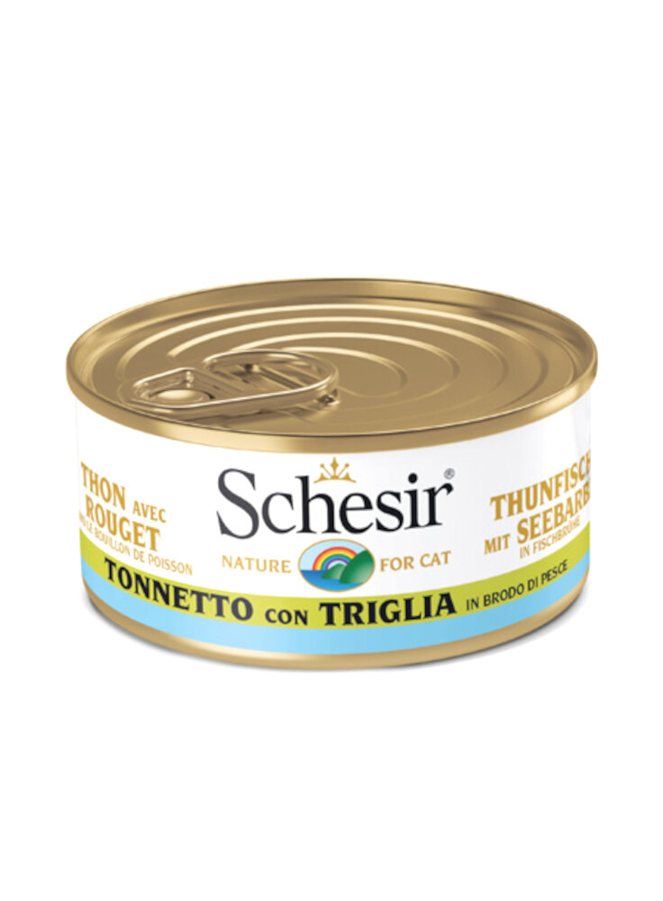 COD.1074525 SCHESIR CAT BRODO TONNO TRIGLIA 70g