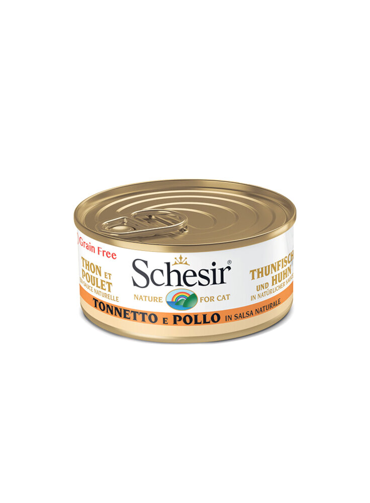 COD.1074565 SCHESIR CAT SALSA TONNO POLLO 70g