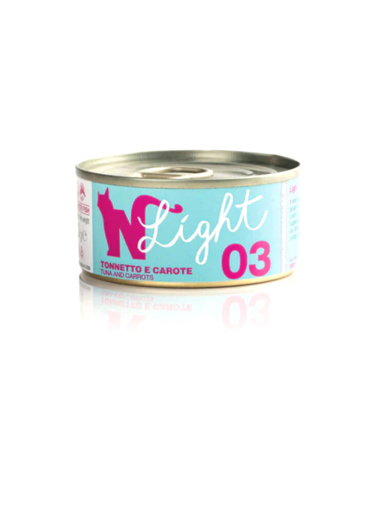 CODE L03 LIGHT TONNETTO E CAROTE Lattina 70g x4pz - CAT