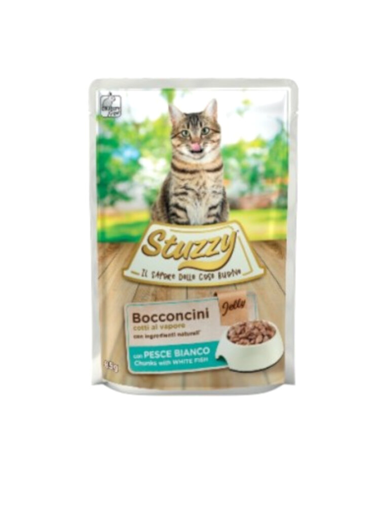 COD.1043071 STUZZYCAT JELLY BOCCONCINI PESCE busta 85g