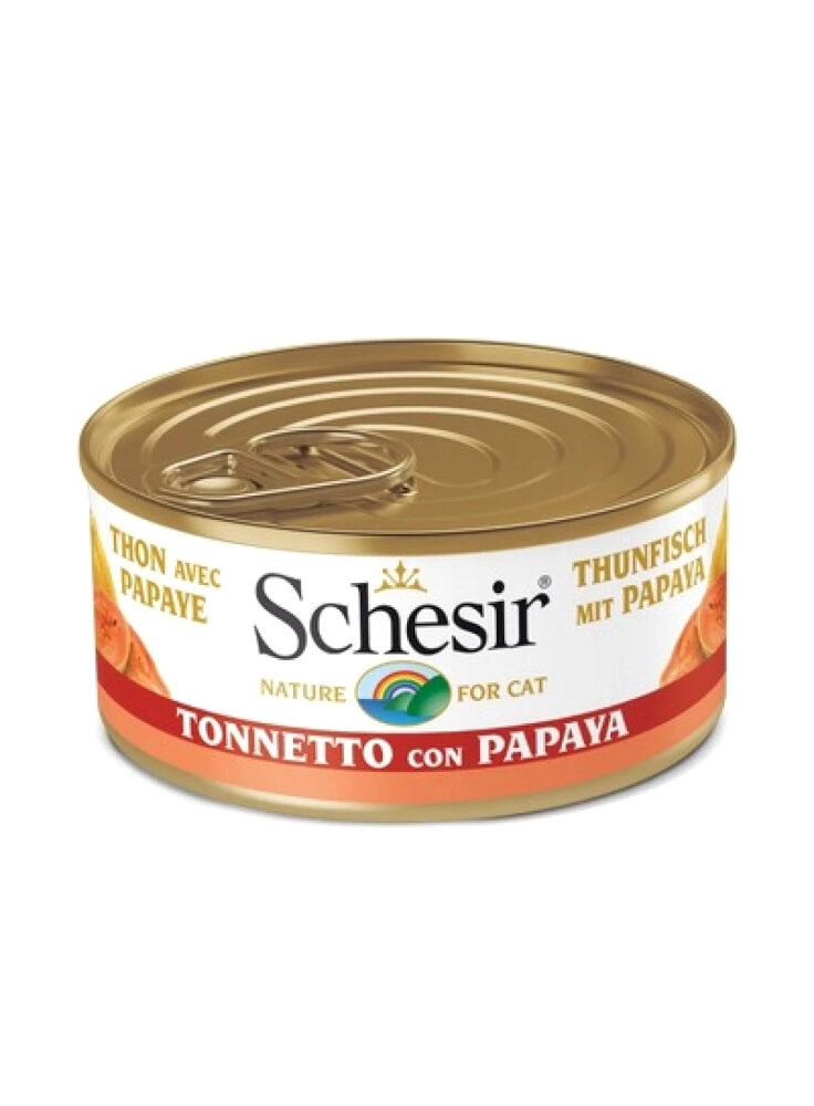 COD.1074350 SCHESIR CAT FRUIT TONNO PAPAYA 75g