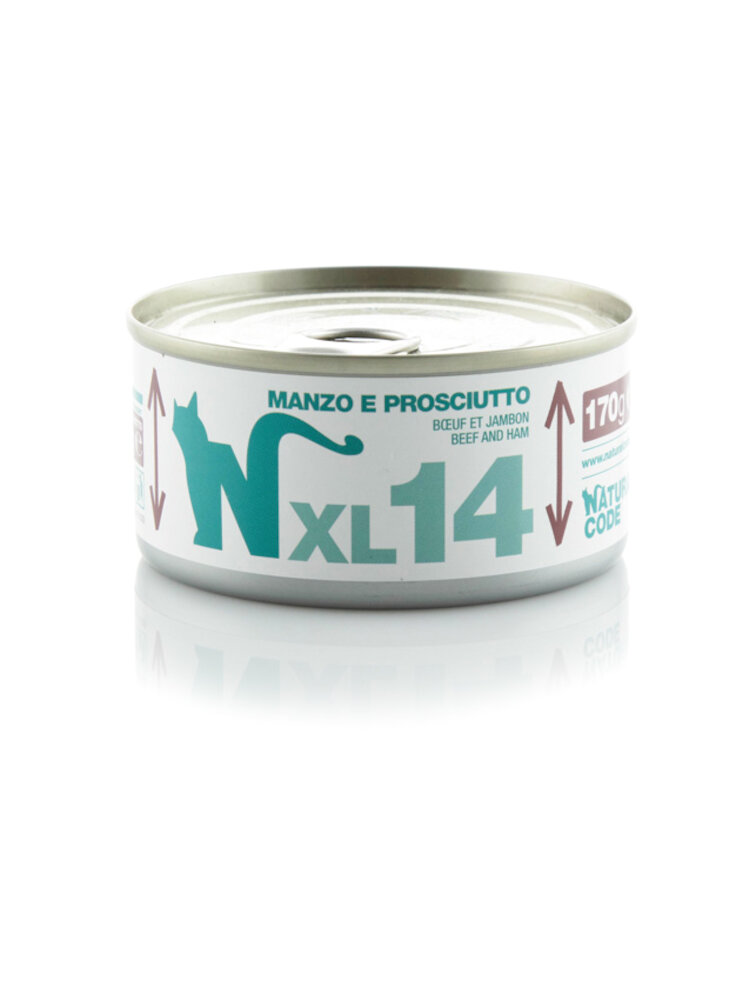 CODE XL14 MANZO E PROSCIUTTO lattina 170g - CAT