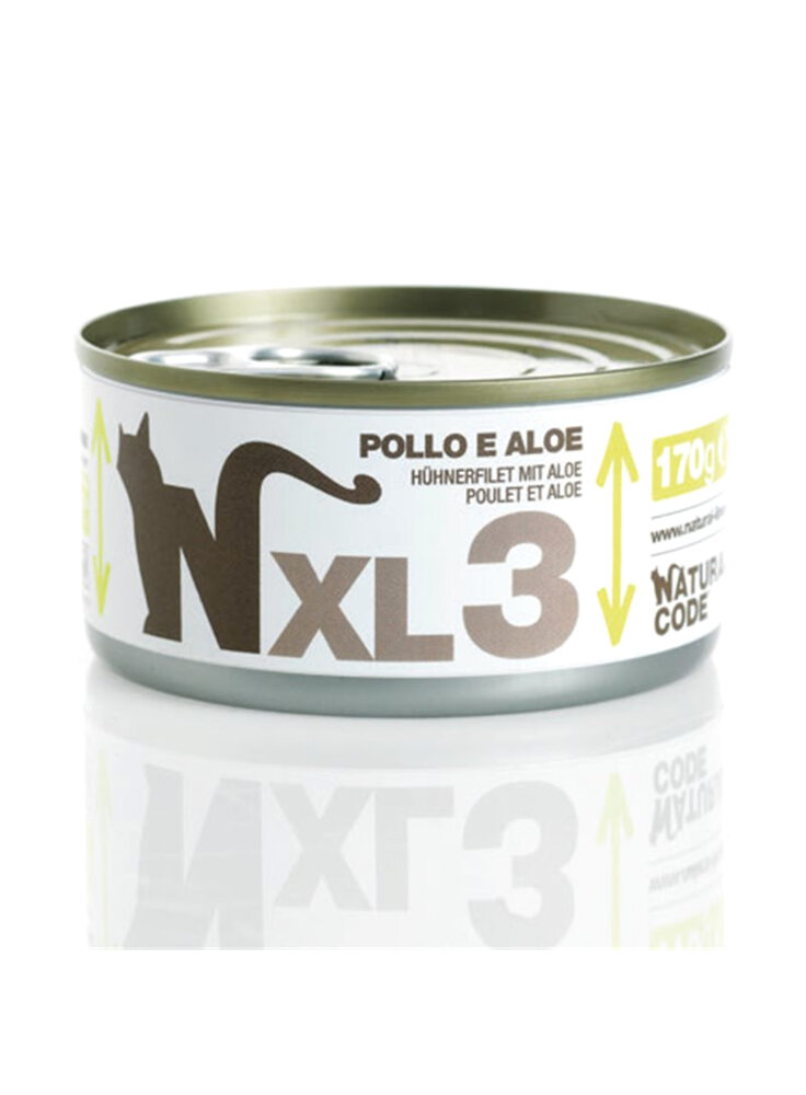 CODE XL3 POLLO E ALOE 170gr - CAT