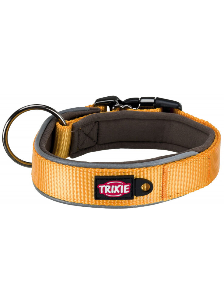 EXPERIENCE COLLARE tg.M-L: 37-50cm/20mm, GIALLO OCRA