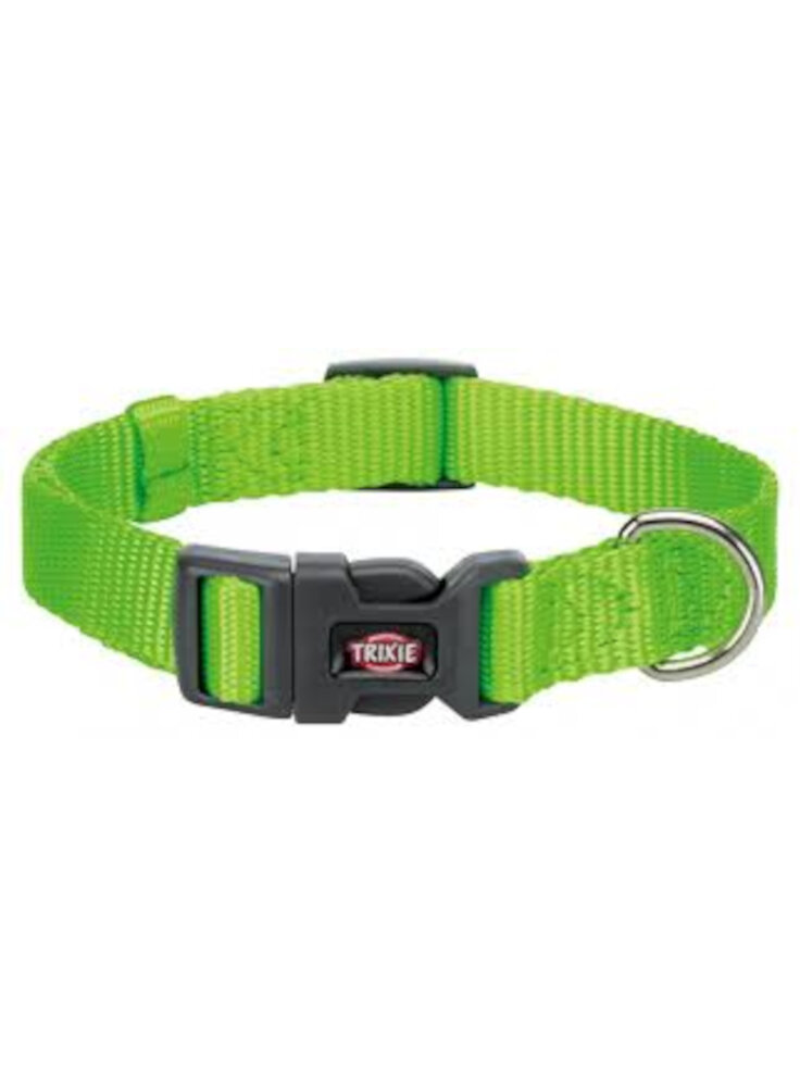 PREMIUM COLLARE Tg.XS-S 22-35cm/10mm VERDE - CANE