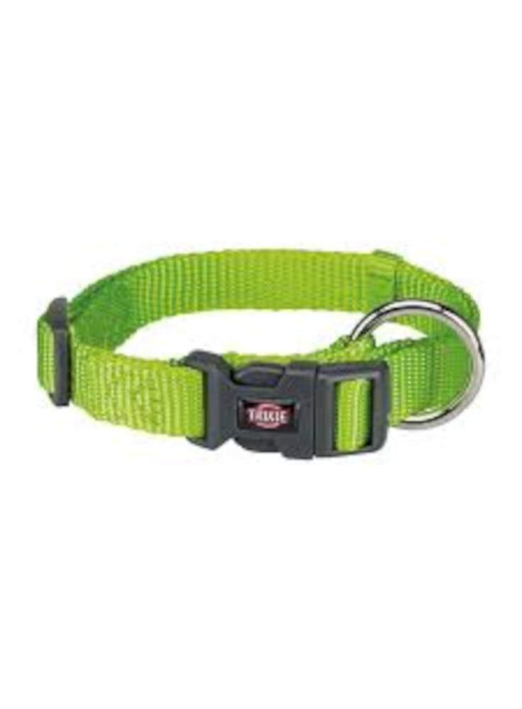 PREMIUM COLLARE Tg.S-M 30-45cm/15mm VERDE - cani