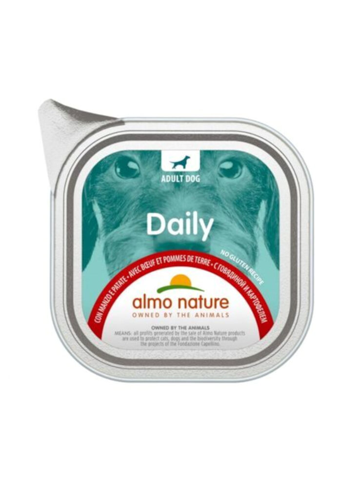 DAILY DOG Manzo e Patate 100 g (223)