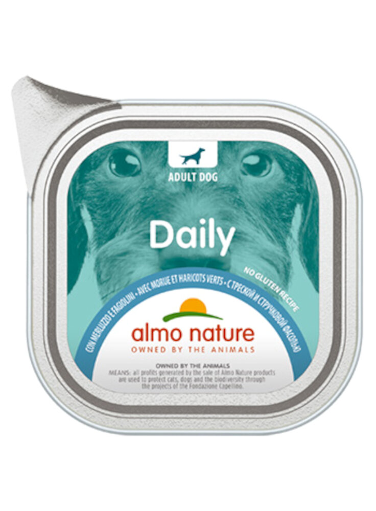 DAILY DOG Merluzzo e Fagiolini 100 g (224)