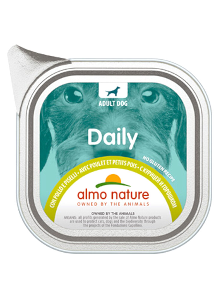 DOG DAILY Pollo e Piselli 100 g (221)