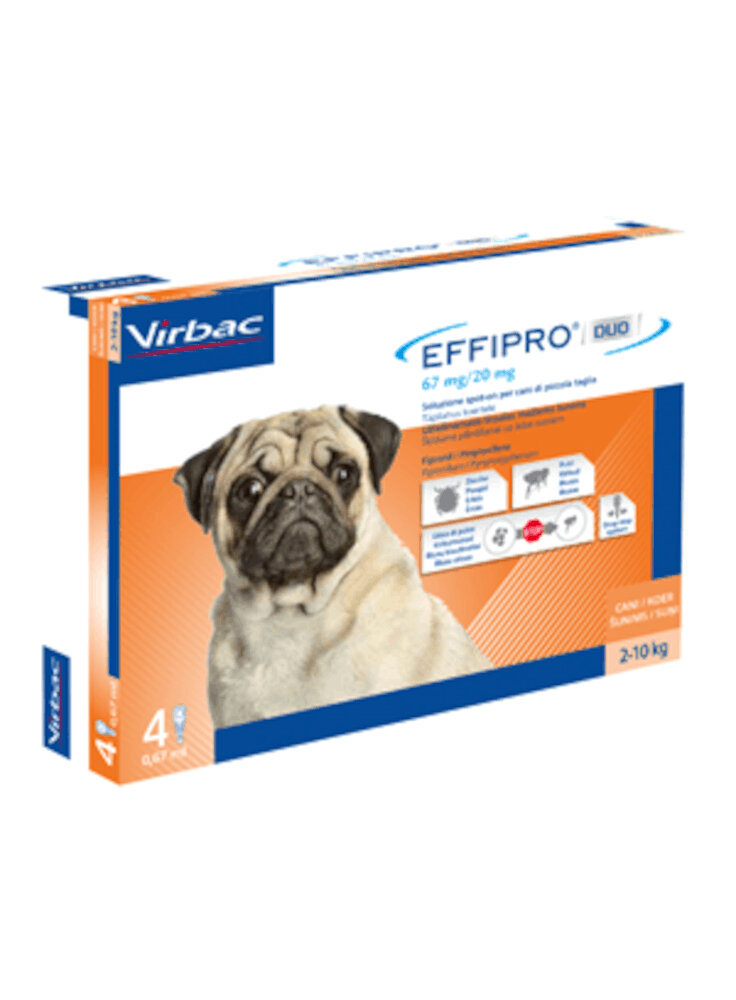 EFFIPRO DUO CANE Tg.S 0,67ml (2-10kg) 4pip