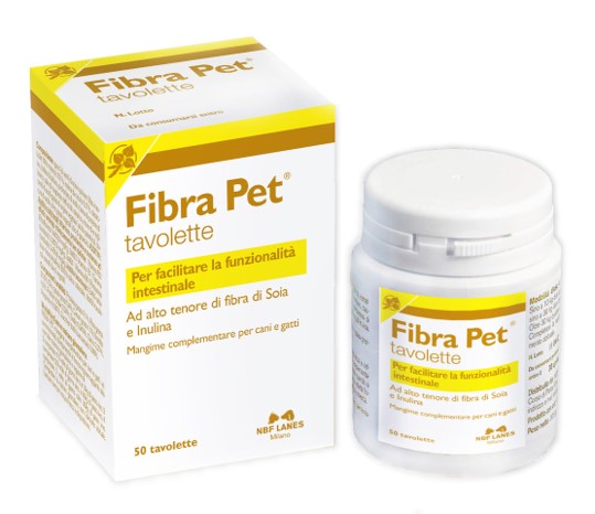 Fibra PET 50 tavolette - cane e gatto