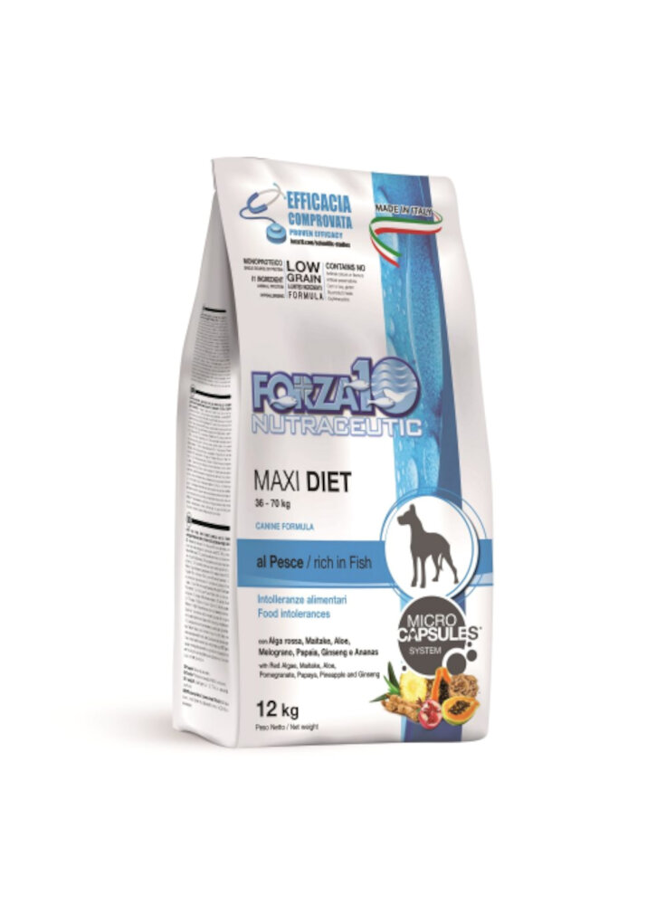 Forza 10 Maxi Diet pesce 12Kg - cane