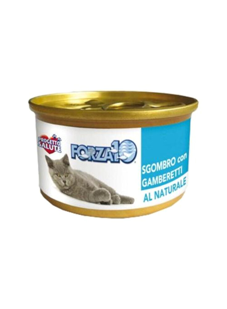 Forza 10 Natural Sgombro e Gamberetti 75g - gatto