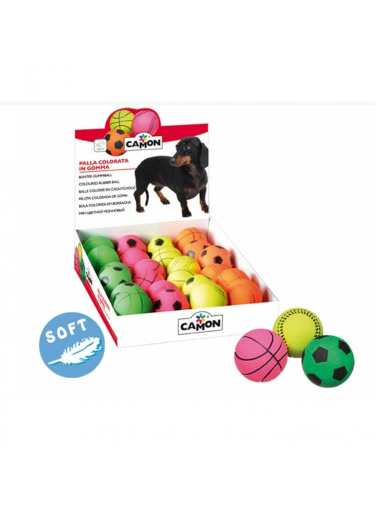 Gioco pallina sport colorata 45mm