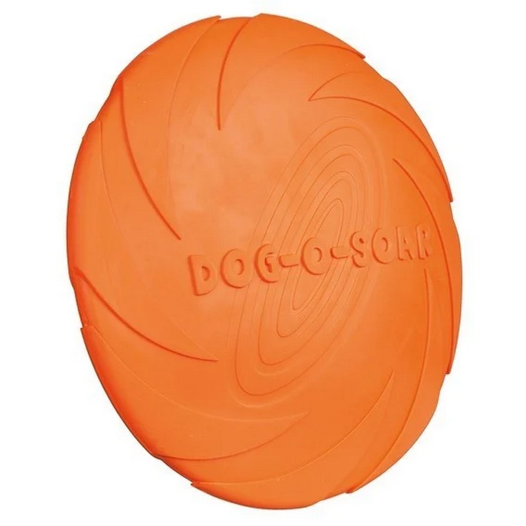 DOG DISC in GOMMA NATURALE 24cm - CANE