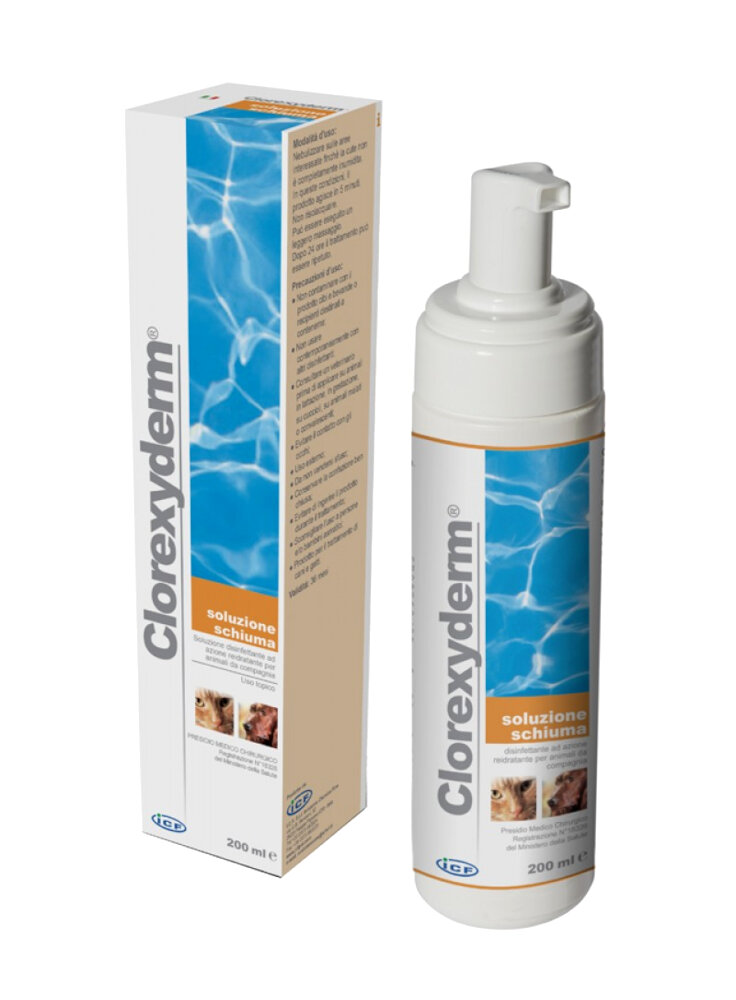 CLOREXYDERM SOL. SCHIUMA 200ML