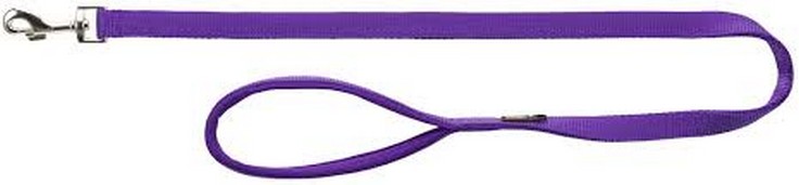 PREMIUM GUINZAGLIO Tg.M-L 1m/20mm VIOLA