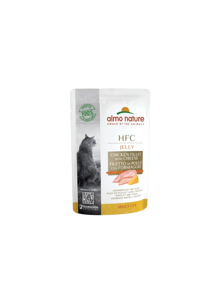 HFC CAT Cuisine - Filetto di Pollo e Formaggio 55 g (5830)