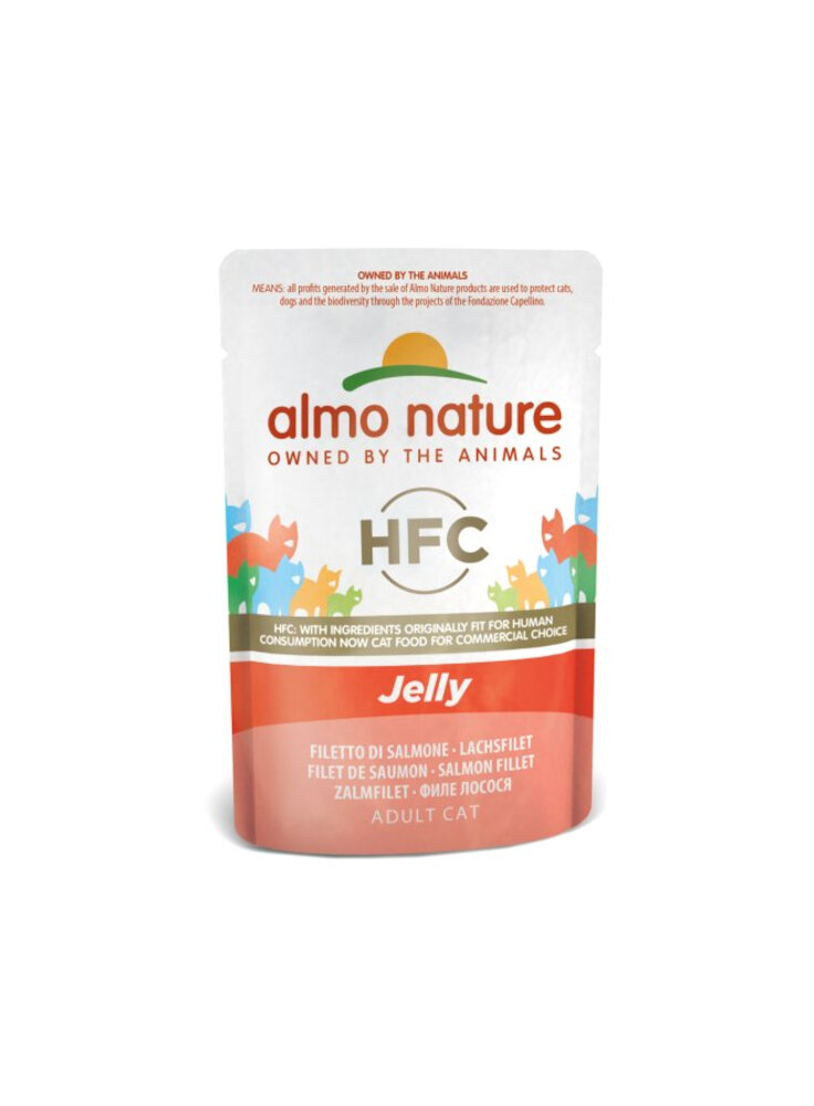 HFC CAT Jelly - con Salmone 55 g (5046)