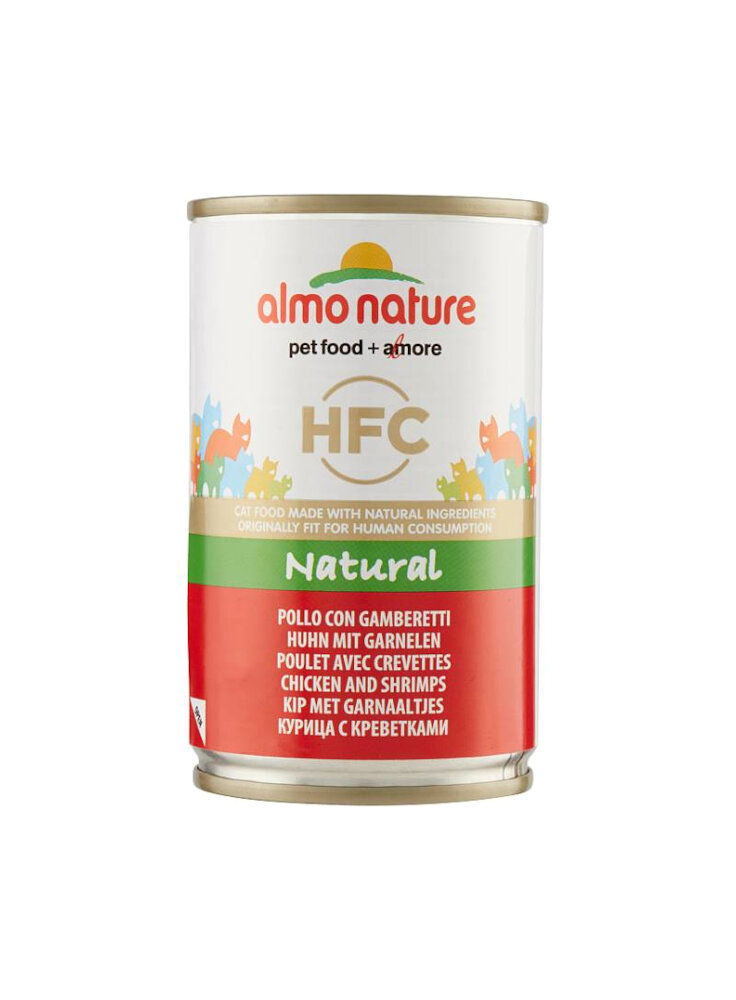 Almo Nature HFC Cat Natural - Pollo e Gamberetti