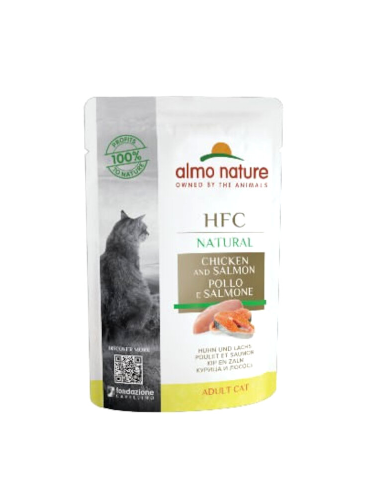 HFC CAT Natural - Pollo e Salmone 55 g (5803)