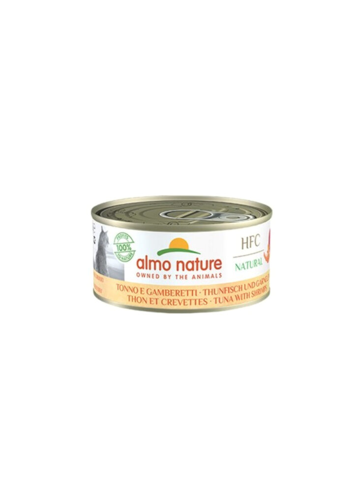 HFC CAT Natural - Tonno e Gamberetti 140 g (5092H)