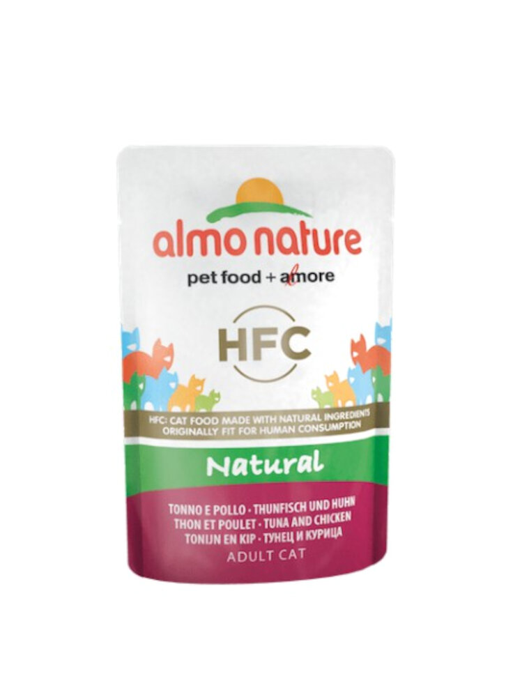 HFC CAT Natural - Tonno e Pollo 55 g (5805)