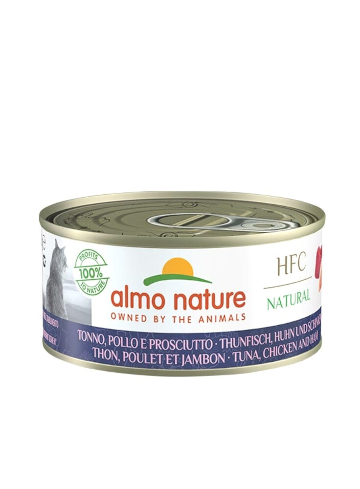 HFC CAT Natural - Tonno, Pollo e Prosciutto 150g (5131H)