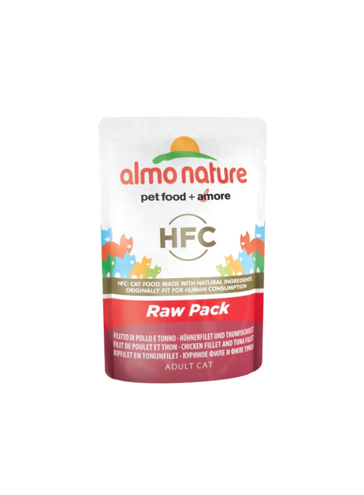 HFC CAT Raw Pack - Filetti di Pollo e Tonno 55 g (5826) - in esaurim.