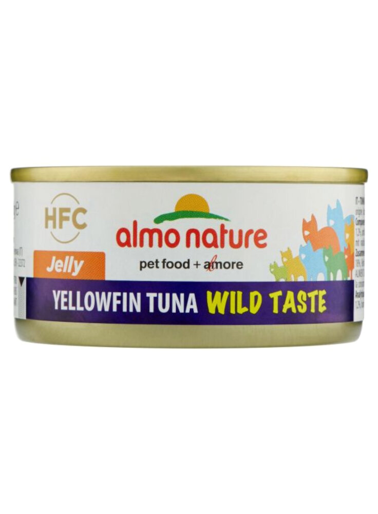 HFC CAT WILD TASTE Jelly - Tonno Yellowfin 70g (5321H) - in esaurim.