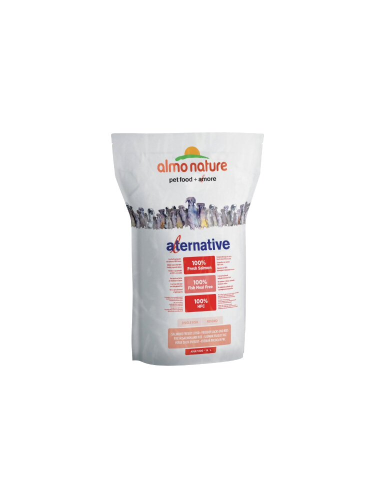 Almo Nature HFC DOG ALTERNATIVE M-L Salmone e Riso