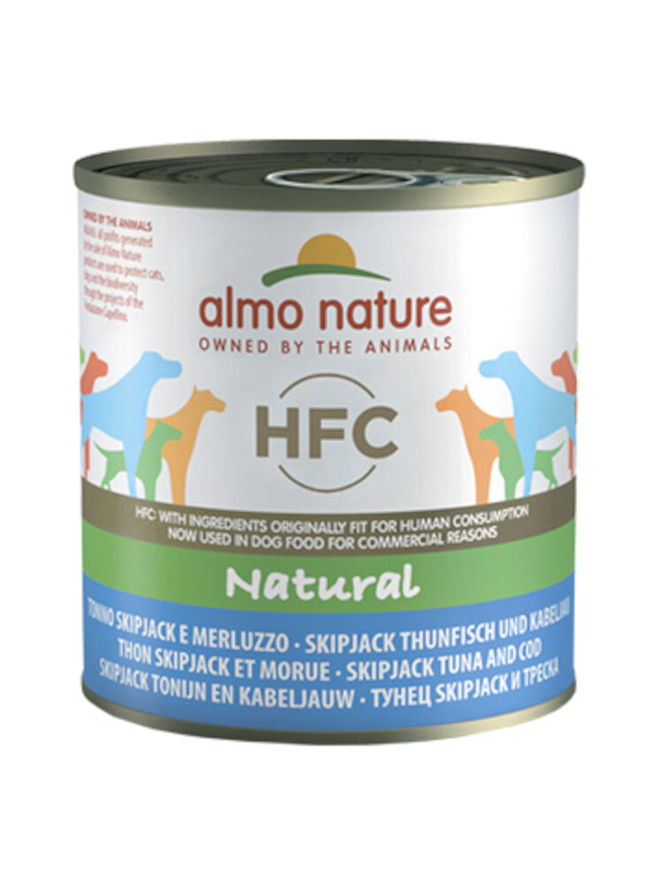 HFC Dog Natural Tonno Skip Jack e Merluzzo