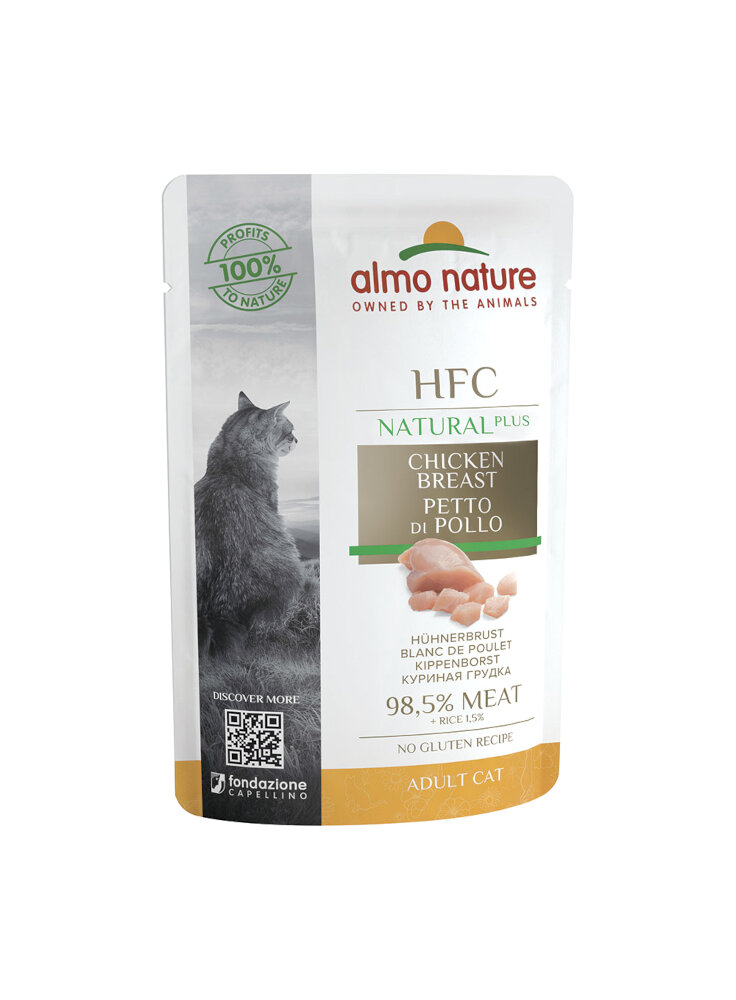 HFC NATURAL PLUS CAT Petto di Pollo 55 g (4700)