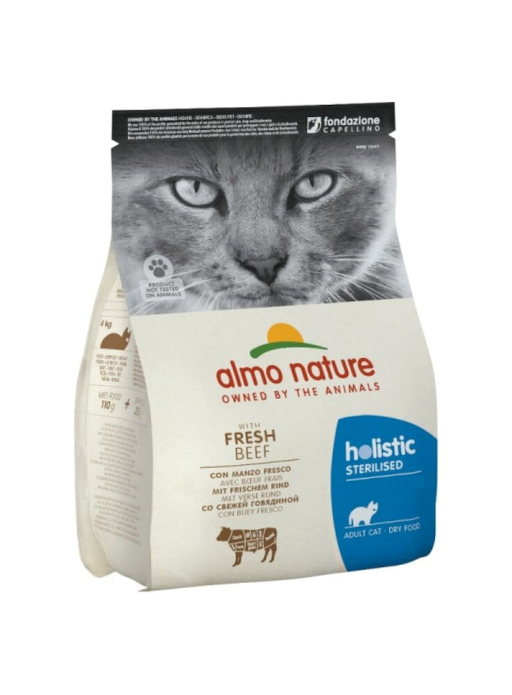 HOLISTIC FUNZIONALI CAT Sterilised Manzo e Riso 2Kg (670)