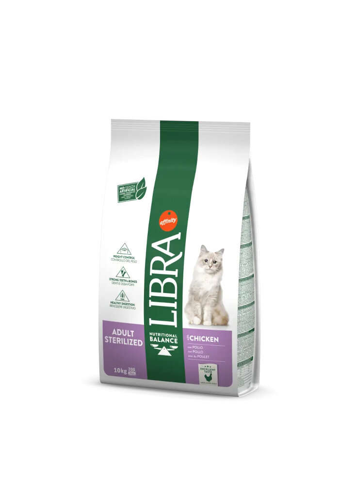 LIBRA Cat Sterilized Pollo 10Kg