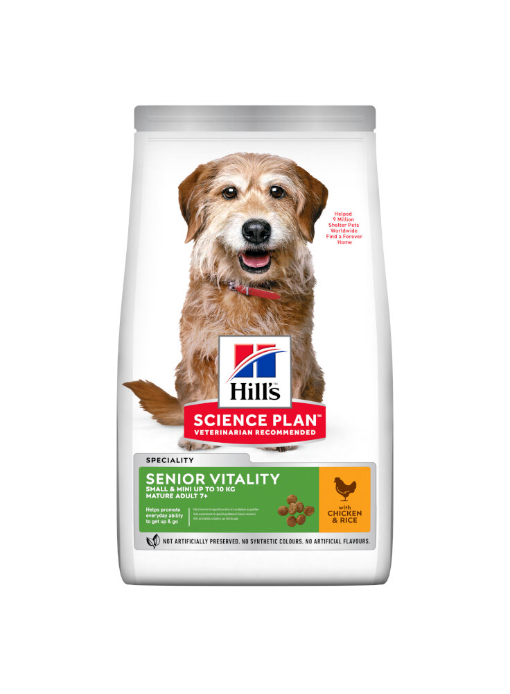 SP Canine Adult 7+ Youthful Vitality Small & Mini Chicken