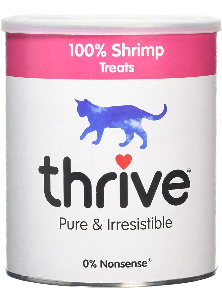 MaxiTubes100% SHRIMP 110g Thrive Cats Treats (TCPMT)