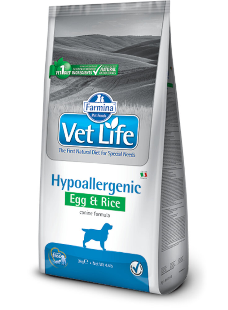 N&D VET LIFE canine - HYPOALLERGENIC EGG & RISE 12kg