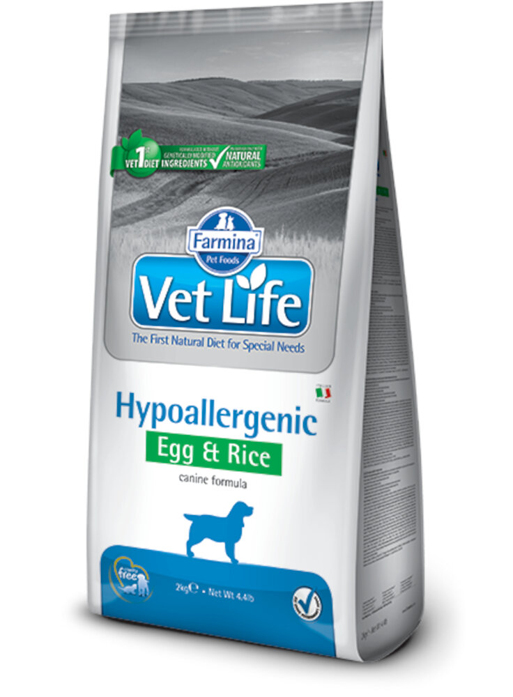 N&D VET LIFE canine - HYPOALLERGENIC EGG & RISE 2kg