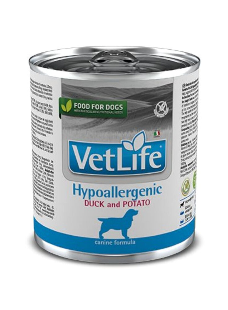 N&D wet VET LIFE canine - HYPOALLERGENIC DUCK & POTATO 300g